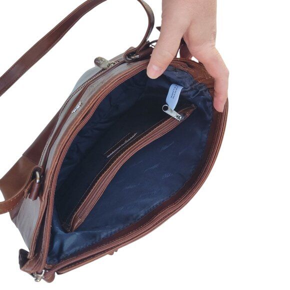 Ashwood Womens Genuine Leather Tote Bag In Brown - Picture 8 of 16